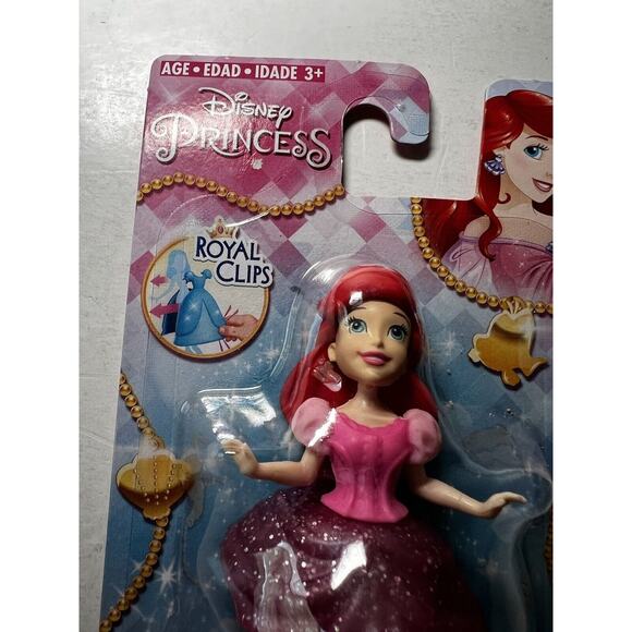NEW Disney Princess Ariel Royal Clips Clip-on Dress Little Mermaid Hasbro - Picture 2 of 6
